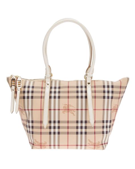 white burberry tote|Burberry haymarket tote.